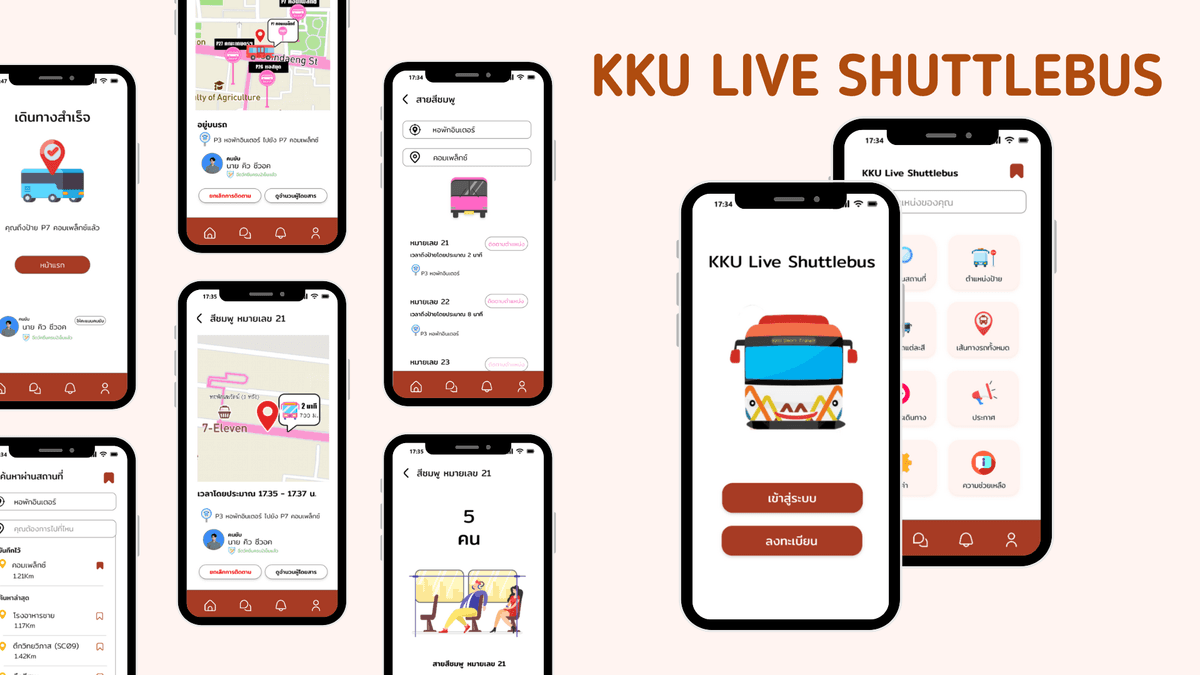 Academic Project: KKU Live Shuttlebus